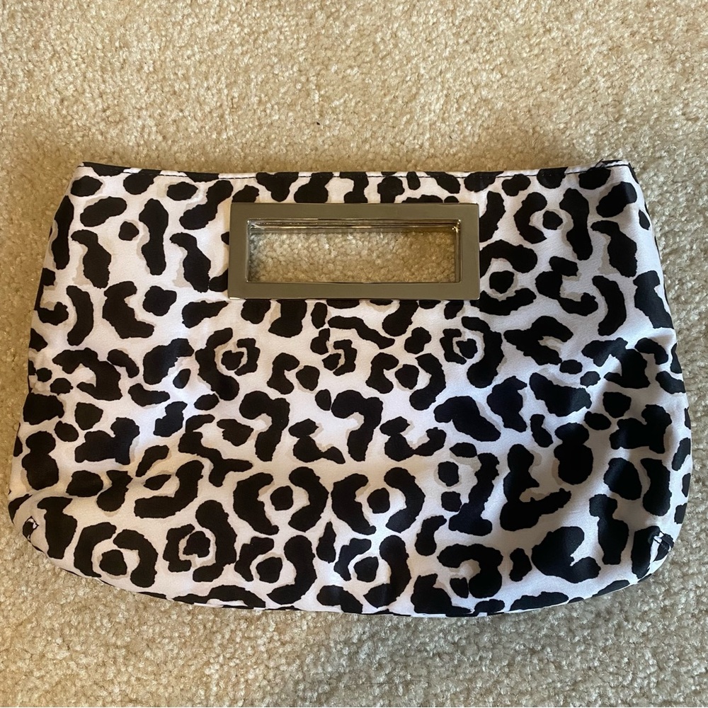 WHBM Leopard Print Clutch